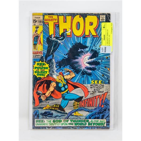 MARVEL MUGHTY THOR 1ST APPEAR INFINITY 15C