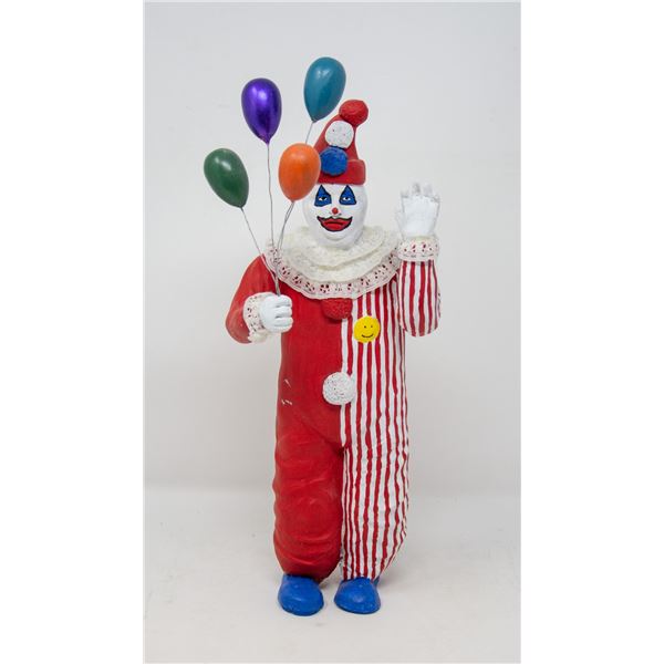 HOHN WAYNE GACY CLOWN STATIE HAND PAINTED