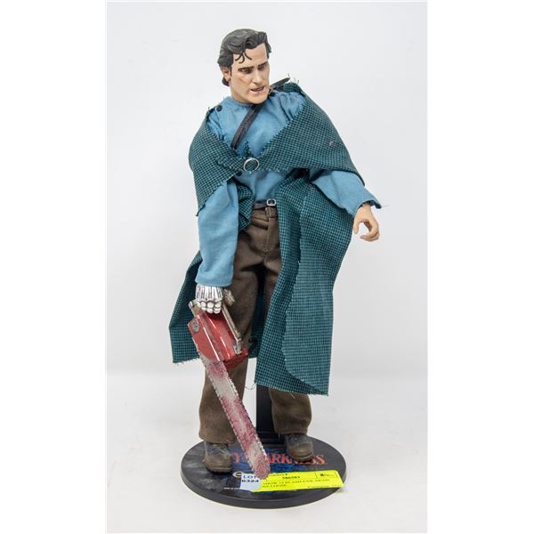 SIDE SHOW 12 IN ASH EVIL DEAD FIGURE LOOSE