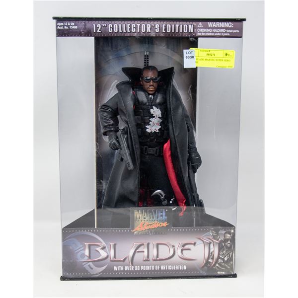 12 IN BLADE MARVEL SUPER HERO FIGURE