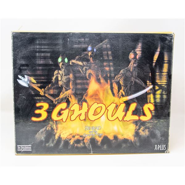 X PLUS 3 GHOULS SET AS IS