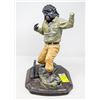 Image 2 : PAINTED WEREWOLF STATUE MISSING HAND