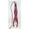 Image 1 : 12 IN SKINNED CORPSE HANGING STATUE PAINTED