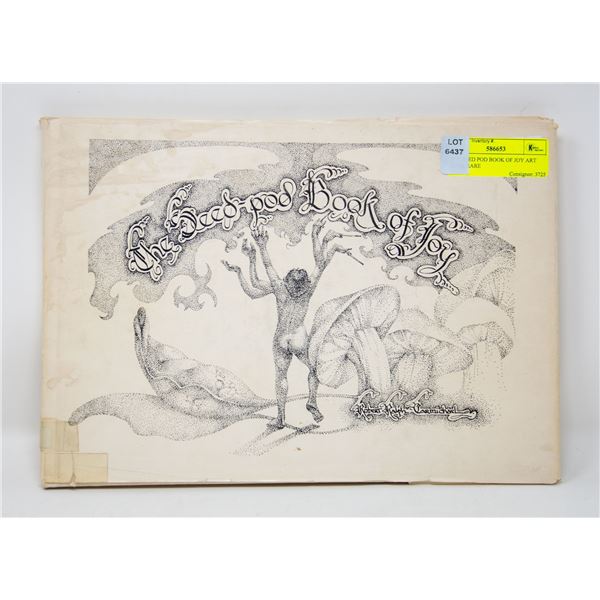 1974 SEED POD BOOK OF JOY ART BOOK RARE