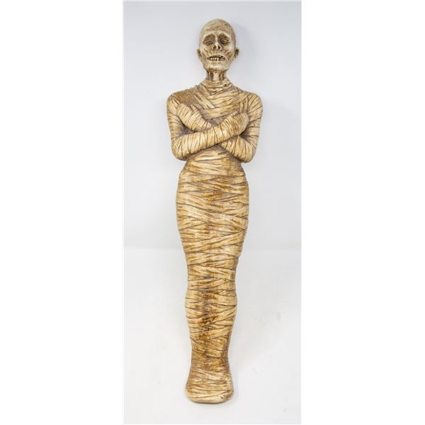 LARGE 1/4 SCALE EGYPTIAN MUMMY ARTIST PAINTED