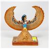 Image 1 : PAINTED EGYPTIAN STATUE RETAIL $170 MSRP