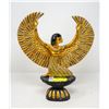 Image 1 : PAINTED EGYPTIAN STATUE RETAIL $170 MSRP