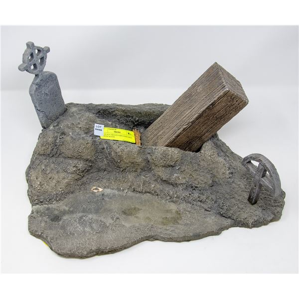 1/6 SCALE GRAVEYARD EXHUMED COFFIN SCENE