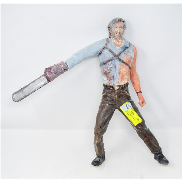 LARGE ASH FROM EVIL DEAD STATUE TO PAINT