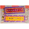 Image 1 : PAIR OF TIBETAN STYLE WALL HANGINGS
