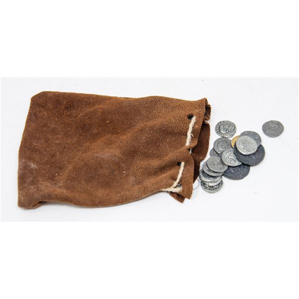 BAG OF MOVIE PROP ROMAN COINS HIGH DETAIL