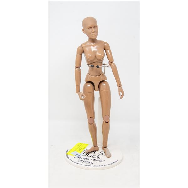 12 IN ARTISTS BUCK MODEL POSE-ABLE