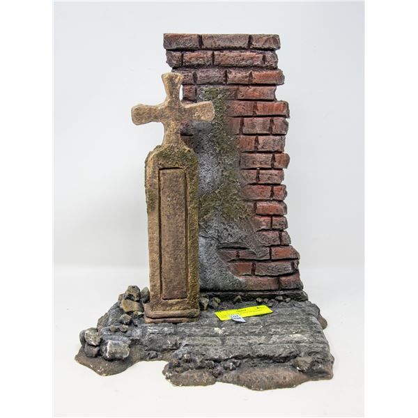 CEMETERY 1/6 SCALE DIORAMA DISPLAY RESIN