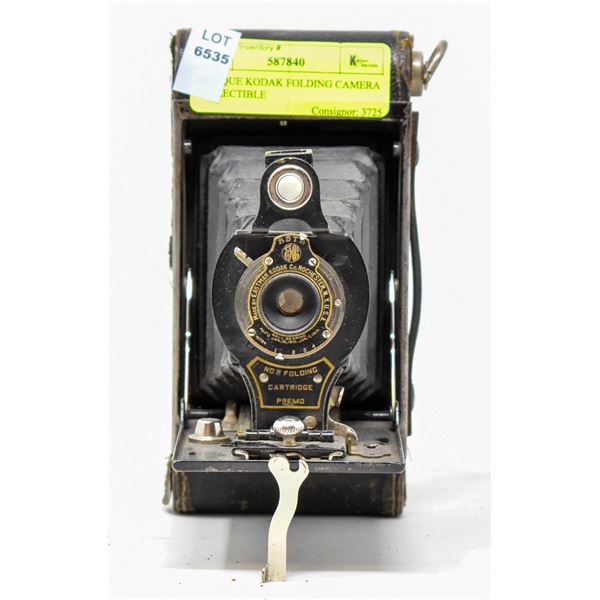 ANTIQUE KODAK FOLDING CAMERA COLLECTIBLE