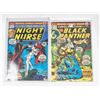 Image 1 : TWO 20 CENT MARVEL COMICS NIGHT NURSE #4, JUNGLE