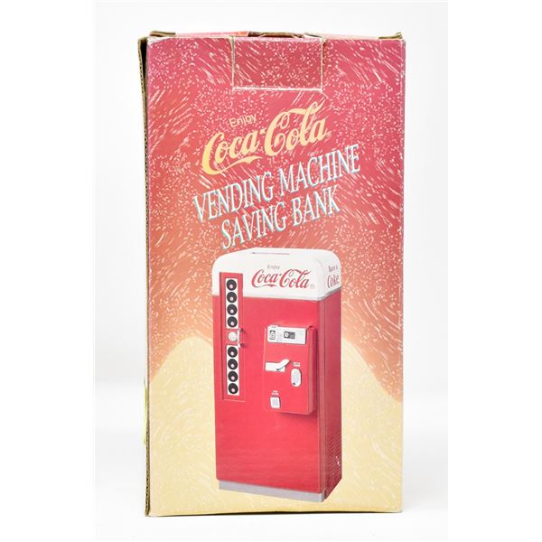 NIB COCA COLA VENDING MACHINE SAVING BANK