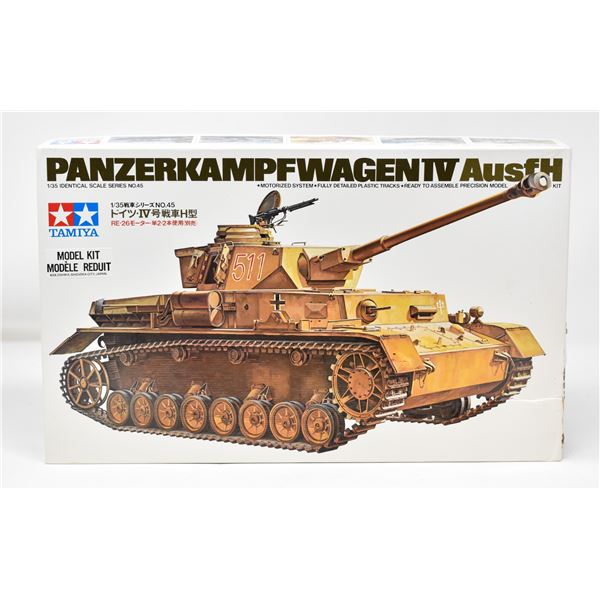 TAMIYA 1/35 SCALE NO 45 PANZER KAMPFWAGEN IV AUSF