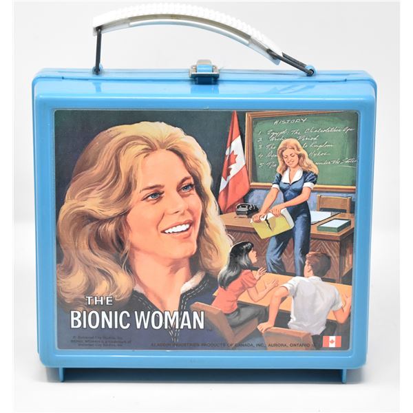 VINTAGE BIONIC WOMAN ALADDIN LUNCH BOX