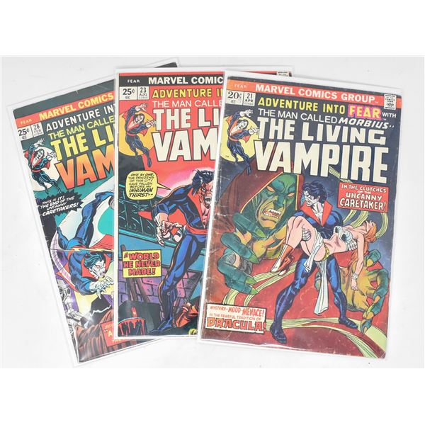 MORBIUS THE VAMPIRE COMICS