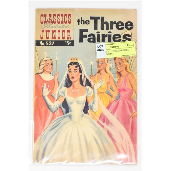 CLASSICS ILLUSTRATED THREE FAIRIES COMIC