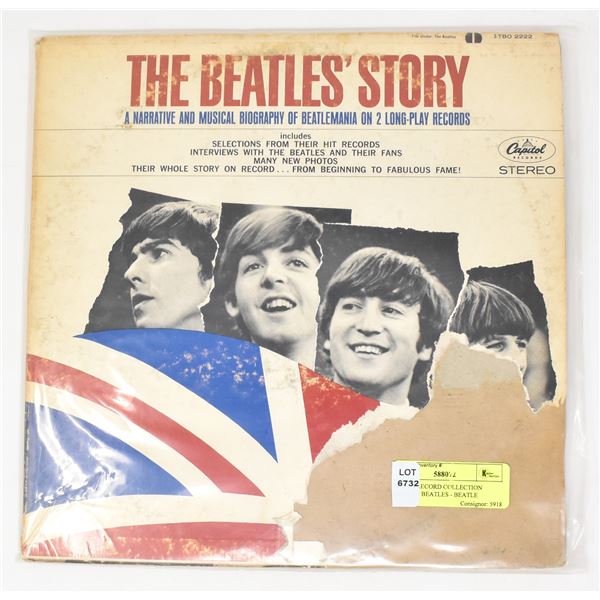 ESTATE RECORD COLLECTION VINYL LP BEATLES - BEATLE