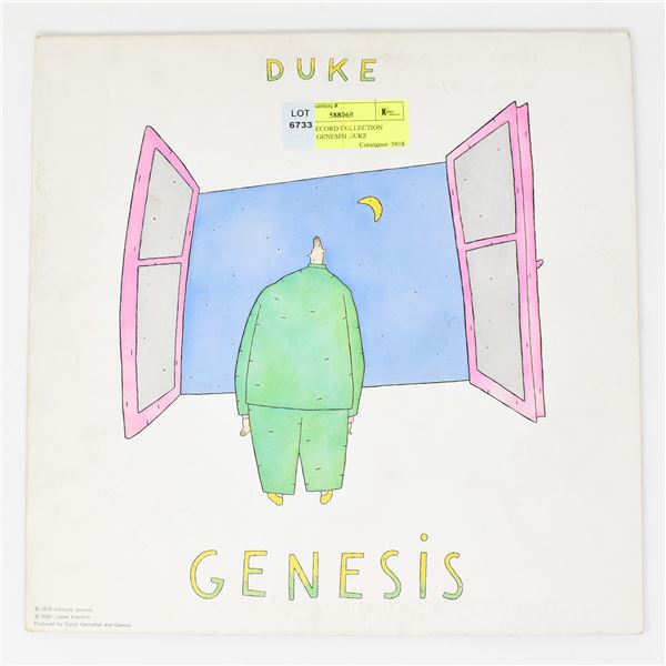 ESTATE RECORD COLLECTION VINYL LP GENESISI DUKE