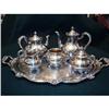 Image 1 : 6-PIECE Sterling Silver TEA POT TEA SET with #2008246