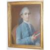 Image 1 : 18th century French pastel portrait of a #2009145