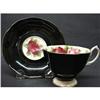 Image 1 : BLACK Royal Albert China CUP & SAUCER #2020278
