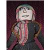 Image 1 : Crudely made cloth doll stitched features #2020504