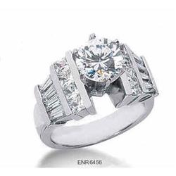 3.44 carat diamond ring white gold jewelry #2021004