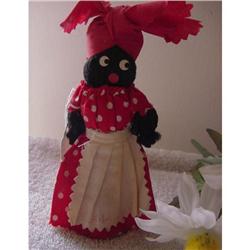 Doll Black Yarn Bell 6   #2021035