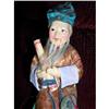 Image 1 : 12" Chinese Composition Cloth Doll With Tag #2035759