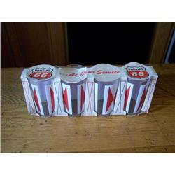 Set of 4 Phillips 66 Glasses in Original Carton#2036247