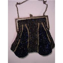 Blue Carnival Beaded Purse #2036249