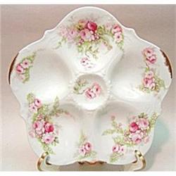 Elite Limoges Floral Oyster Plate #2036309