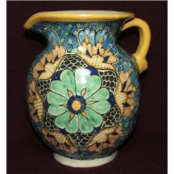 Talavera de la Reyna Pueblo, Mexico Pottery Jug#2036321