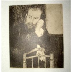 Renoir Engraving PORTRAIT DE SISLEY  #2036398