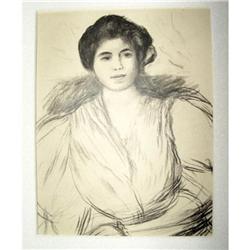 Renoir Engraving PORTRAIT Woman #2036405