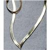 Image 1 : 14k Gold "V" Serpentine Chain  Necklace - #2036632