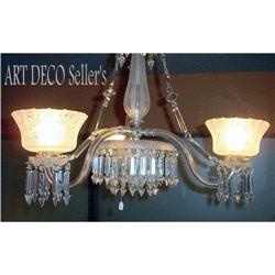 3 Lights crystal chandelier #2046850