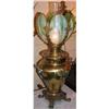 Victorian Slag Glass Oil Lamp #2047006