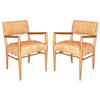 Pair T.H. Robsjohn-Gibbings style armchairs #2047048
