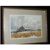 Century House Watercolor Painting Signed #2047147
