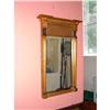 Regency looking glass of gilt gesso on wood #2047344