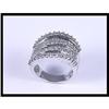 Excellent 14K White Gold Diamond Band #2047371
