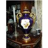 Image 1 : COBALT COVERED URN COALPORT LIKE SEVRES #2047655