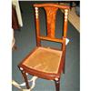 Image 1 : FRENCH CANED INLAID SIDE CHAIR #2058249