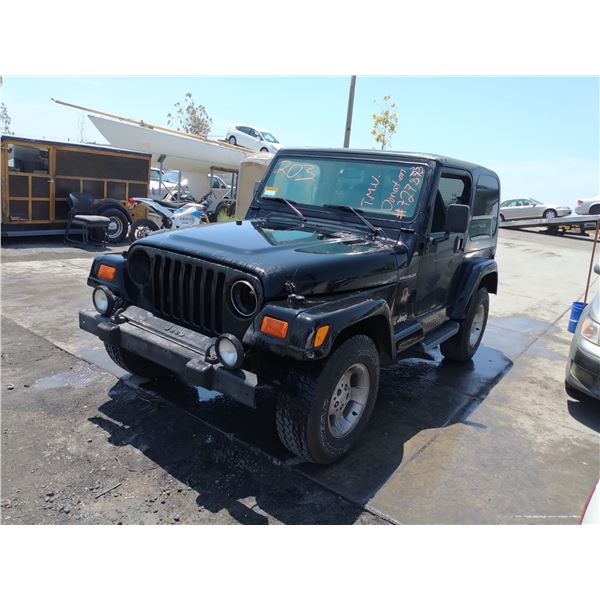 2002 Jeep wrangler