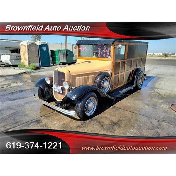 1932 Ford Wood Home Made